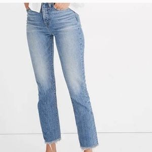 NWT...Madewell The Perfect Vintage Jeans....Size 33